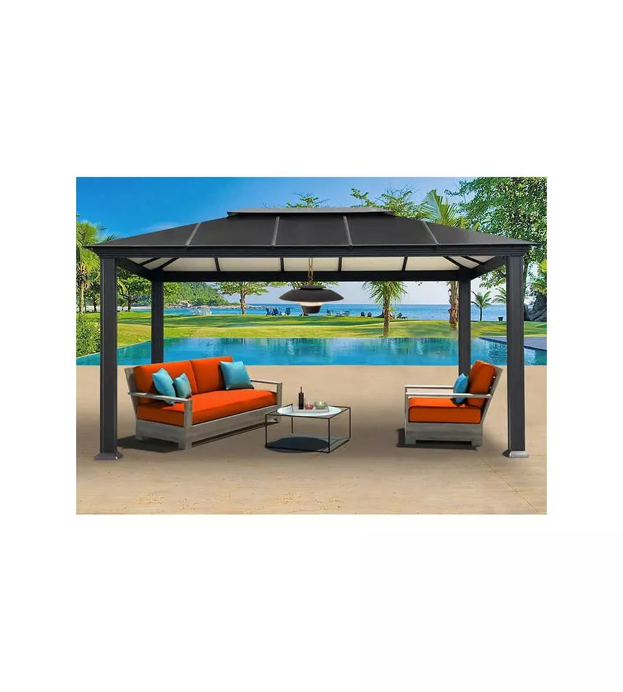 RISCALDATORE INFRAROSSI A SOSPENSIONE RUBY MODELLO PATIO RGT-1500 AP